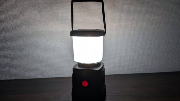 ZASHBEAR LEDランタンを実際に買って使ってみた｜1000ルーメンの明るさ・4モード・充電を正直レビュー