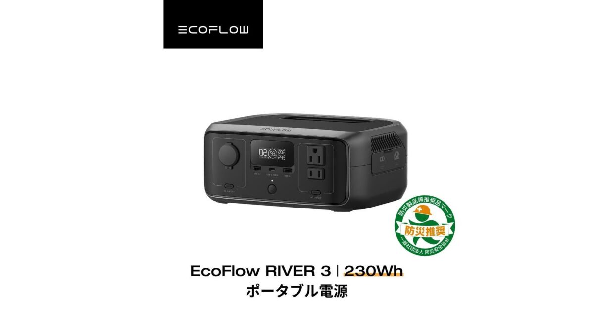 ホットカーペット×車中泊｜ポータブル電源の消費電力と選び方