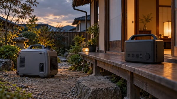 災害時の発電機おすすめ｜家庭用の選び方とポータブル電源との比較【2026年】